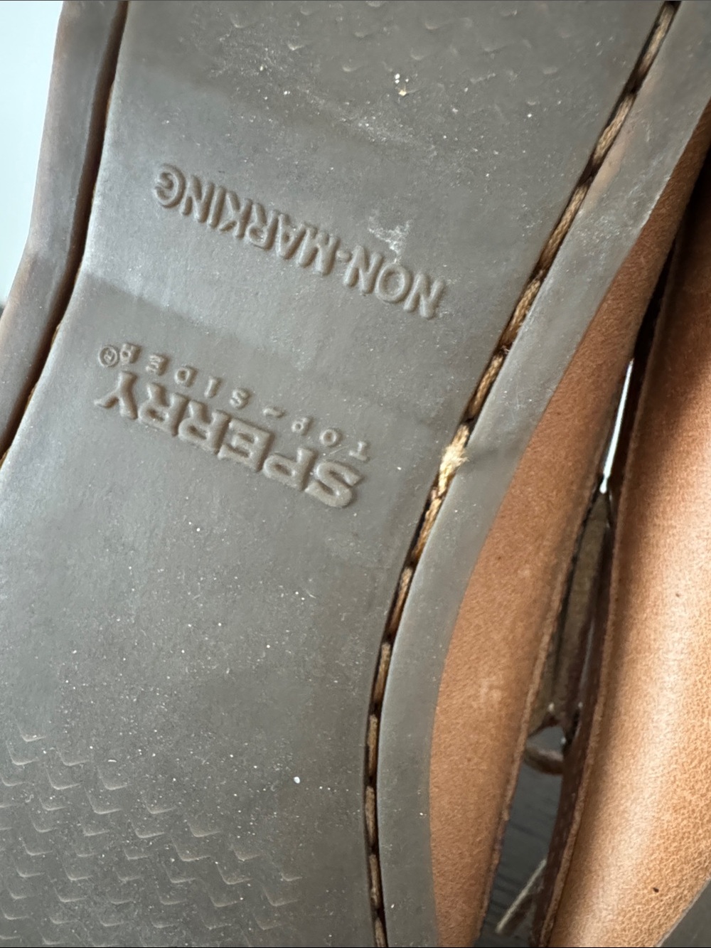 Womens Sperry Authentic Original™ 2-Eye Boat Shoe - Brown - Picture 8 of 11